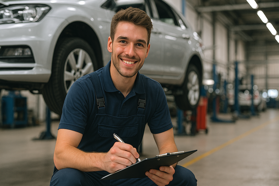 Bewerbung als Kfz-Mechatroniker/in