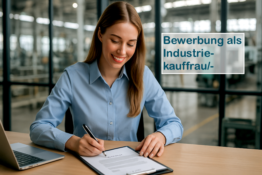 Bewerbung als Industriekaufmann/-frau