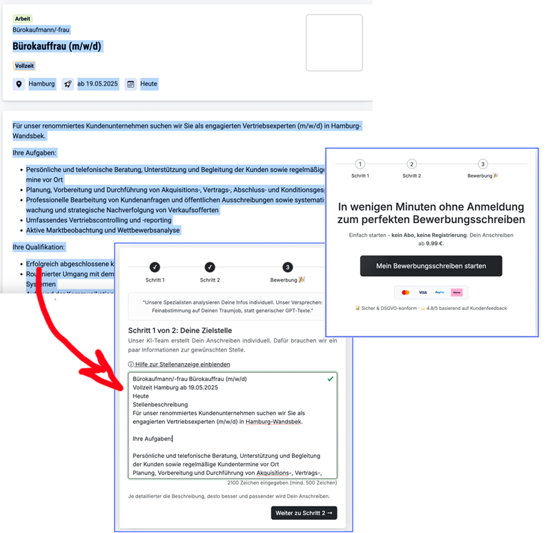 So funktioniert 12Bewerbung.de