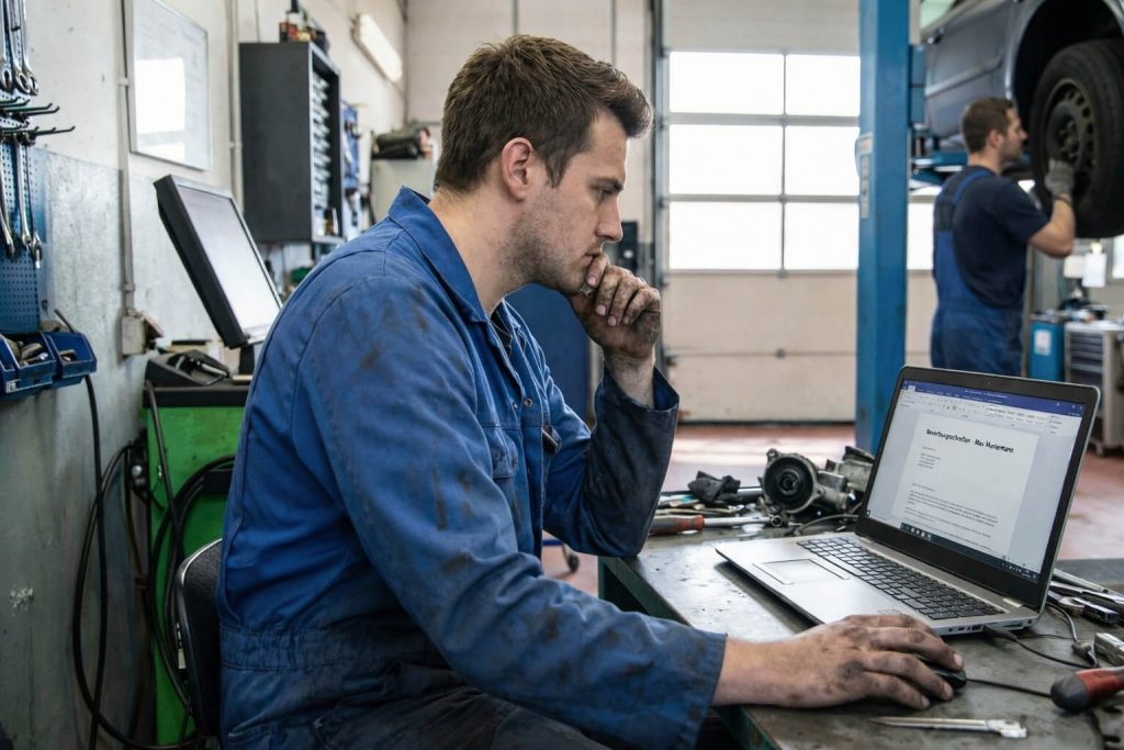 Bewerbung als Kfz Mechatroniker