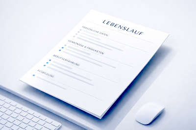 Guide um seinen Lebenslauf in 2026 selbst zu erstellen Titelbild