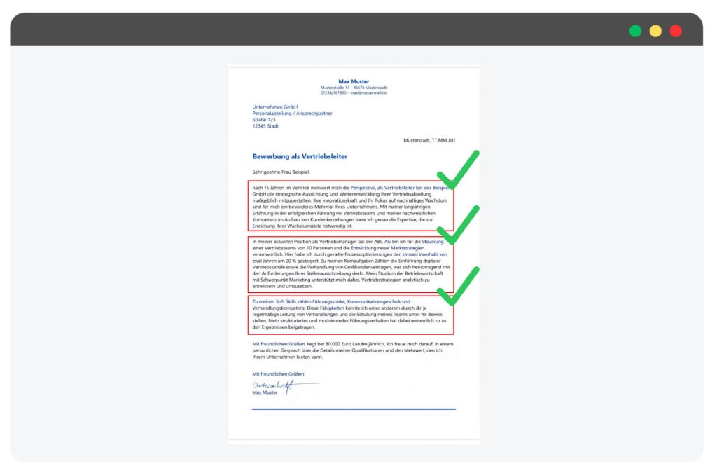 Ein professionelles Bewerbungsschreiben für Erzieher*innen
