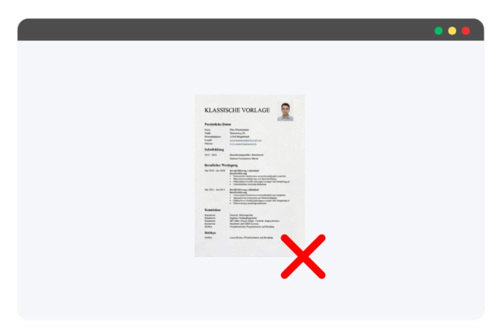 Typische Fehler bei einer Bewerbung die man vermeiden sollte